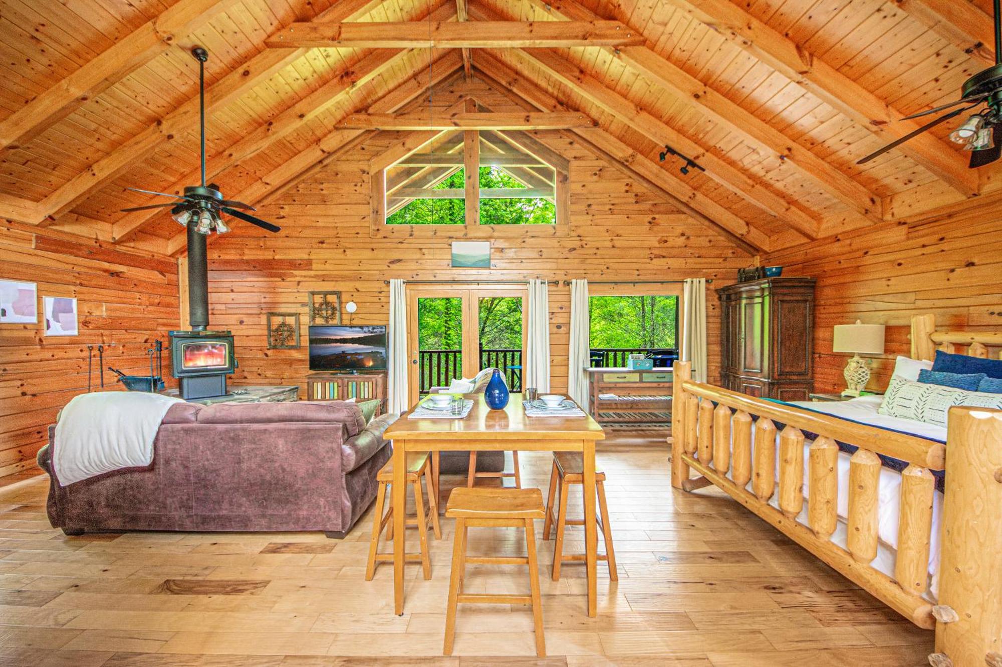 Love Me Tender Studio Cabin Сивиървил Екстериор снимка